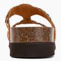 Klapki damskie Scholl New Bogota Wedge Med cognac/multi 6