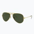 Okulary przeciwsłoneczne Ray-Ban Aviator Classic arista gold/green g-15 4