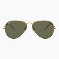 Okulary przeciwsłoneczne Ray-Ban Aviator Classic arista gold/green g-15 polarized 2