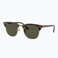 Okulary przeciwsłoneczne Ray-Ban Clubmaster Classic tortoiseshell/gold 4