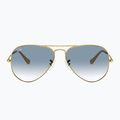 Okulary przeciwsłoneczne Ray-Ban Aviator Classic arista gold/light blue 2