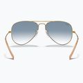Okulary przeciwsłoneczne Ray-Ban Aviator Classic arista gold/light blue 5