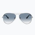 Okulary przeciwsłoneczne Ray-Ban Aviator Classic silver/light blue 2