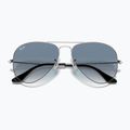 Okulary przeciwsłoneczne Ray-Ban Aviator Classic silver/light blue 3