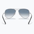 Okulary przeciwsłoneczne Ray-Ban Aviator Classic silver/light blue 5