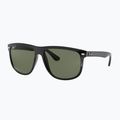 Okulary przeciwsłoneczne Ray-Ban Boyfriend black/dark green polarized 4