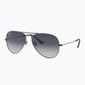 Okulary przeciwsłoneczne Ray-Ban Aviator Classic gunmetal/blue polarized 4