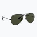 Okulary przeciwsłoneczne Ray-Ban Aviator Classic black/green g-15