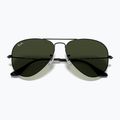 Okulary przeciwsłoneczne Ray-Ban Aviator Classic black/green g-15 3