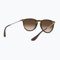 Okulary przeciwsłoneczne Ray-Ban Erika Classic matt havana/brown 6