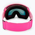 Gogle narciarskie Neon Beam pink/mirror red 3