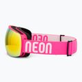 Gogle narciarskie Neon Beam pink/mirror red 4