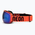 Gogle narciarskie Neon Beam red/mirror acciaio 4