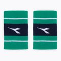 Frotki na nadgarstek Diadora Wristbands Wide Logo 2 szt. zielone DD-103.179117-70134 2
