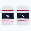 Frotki na nadgarstek Diadora Wristbands Wide Logo 2 szt. białe DD-103.179117-20002 2