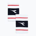 Frotki na nadgarstek Diadora Wristbands Wide Logo 2 szt. białe DD-103.179117-20002 3