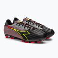 Buty piłkarskie męskie Diadora Brasil Elite Veloce R LPU czarno-czerwone DD-101.179181-D0136-39 4