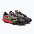 Buty piłkarskie męskie Diadora Brasil Elite Veloce R TFR czarno-czerwone DD-101.179182-D0136-40 4
