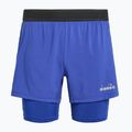 Spodenki do biegania męskie Diadora Double Layer Bermuda Be One imperial blue 6