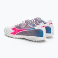 Buty piłkarskie męskie Diadora Brasil Elite Veloce GR TFR white/pink fluo/blue fluo 3