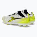 Buty piłkarskie męskie Diadora Brasil Elite Tech GR ITA LPX white/black/fluo yellow 3