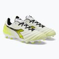Buty piłkarskie męskie Diadora Brasil Elite Tech GR ITA LPX white/black/fluo yellow 4