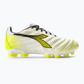 Buty piłkarskie dziecięce Diadora Brasil Elite GR LT LPU Y white/black/fluo yellow 2