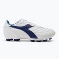 Buty piłkarskie dziecięce Diadora Brasil 2 R LPU JR white/navy 2