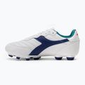 Buty piłkarskie dziecięce Diadora Brasil 2 R LPU JR white/navy 10