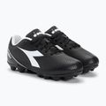 Buty piłkarskie dziecięce Diadora Pichichi 6 MD JR black/white 4