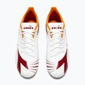 Buty piłkarskie męskie Diadora Maximus Elite R LPU white/chili pepper/russet orange 10