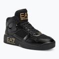 Buty EA7 Emporio Armani Basket Mid triple black/gold