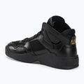 Buty EA7 Emporio Armani Basket Mid triple black/gold 3