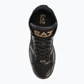 Buty EA7 Emporio Armani Basket Mid triple black/gold 5