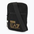 Saszetka EA7 Emporio Armani Train Core Mini black/gold logo