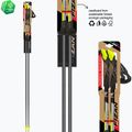 Kije nordic walking Fizan Carbon Pro yellow 6