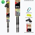 Kije nordic walking Fizan Speed yellow 7