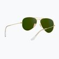 Okulary przeciwsłoneczne Ray-Ban Aviator Classic matt gold/blue polarized 6