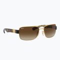 Okulary przeciwsłoneczne Ray-Ban RB3522 arista gold/brown