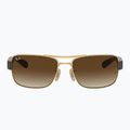 Okulary przeciwsłoneczne Ray-Ban RB3522 arista gold/brown 2