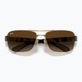 Okulary przeciwsłoneczne Ray-Ban RB3522 arista gold/brown 3
