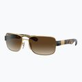 Okulary przeciwsłoneczne Ray-Ban RB3522 arista gold/brown 4