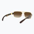 Okulary przeciwsłoneczne Ray-Ban RB3522 arista gold/brown 6