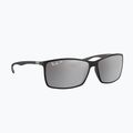 Okulary przeciwsłoneczne Ray-Ban RB4179 Liteforce matt black/silver polarized