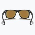 Okulary przeciwsłoneczne Ray-Ban Justin Classic matt black gum/blue mirror 5