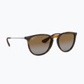 Okulary przeciwsłoneczne Ray-Ban Erika Classic light havana/brown polarized