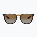 Okulary przeciwsłoneczne Ray-Ban Erika Classic light havana/brown polarized 2