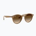 Okulary przeciwsłoneczne Ray-Ban RB2180 light brown/brown gradient