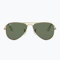 Okulary przeciwsłoneczne dziecięce Ray-Ban Aviator arista gold/dark green 2