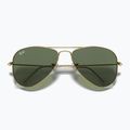 Okulary przeciwsłoneczne dziecięce Ray-Ban Aviator arista gold/dark green 3